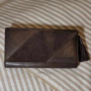 Stylish Dark Brown Leather Walet